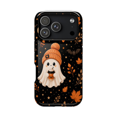 Cute Ghost Halloween Phone Case — Magnetic Impact-Resistant Fall iPhone Case
