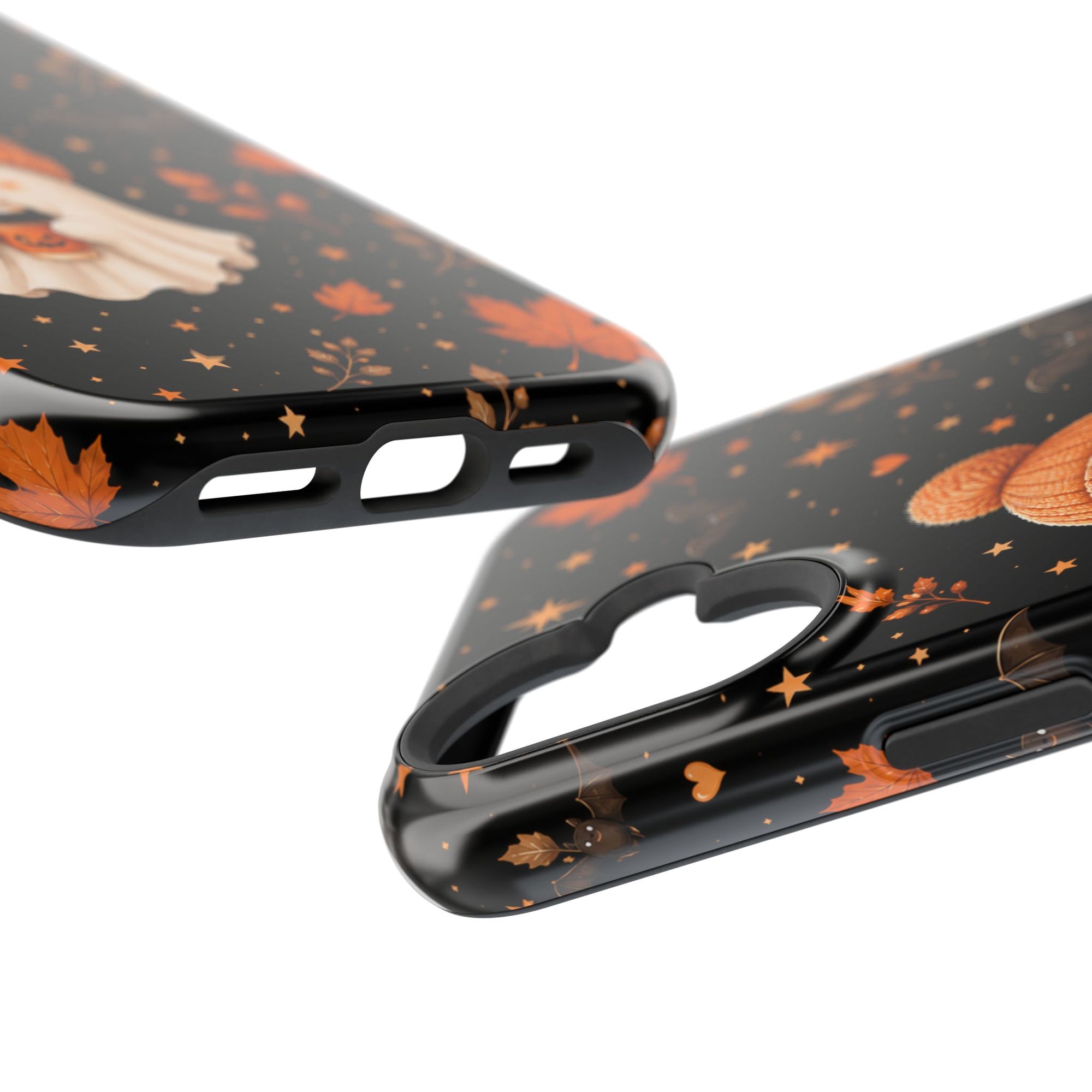 Cute Ghost Halloween Phone Case — Magnetic Impact-Resistant Fall iPhone Case