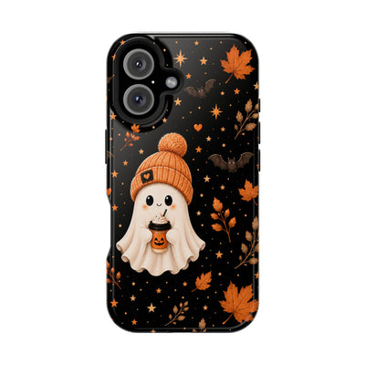 Cute Ghost Halloween Phone Case — Magnetic Impact-Resistant Fall iPhone Case