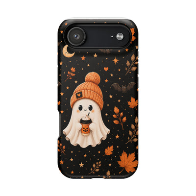 Cute Ghost Halloween Phone Case — Magnetic Impact-Resistant Fall iPhone Case