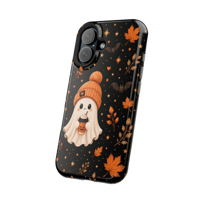Cute Ghost Halloween Phone Case — Magnetic Impact-Resistant Fall iPhone Case