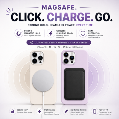 Soft-Touch MagSafe Silicone Case